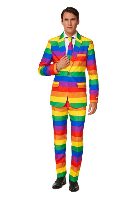 Suitmeister Mens Happy Rainbow Pride Suit