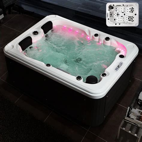 Whirlpool Spa Tubs Spa Piscine Bath Hot Tub Outdoor Bathtub Hydro Massage 2 1 Seats Outdoor