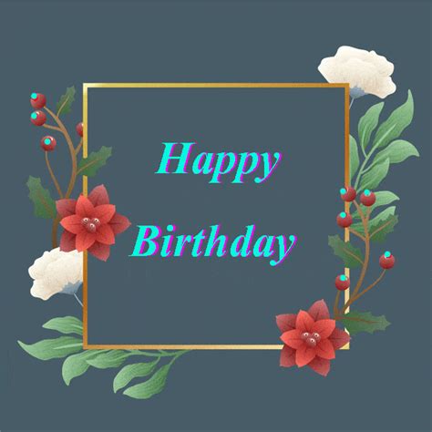 Happy Birthday Gif With Name And Photo Create An Online Birthday Card