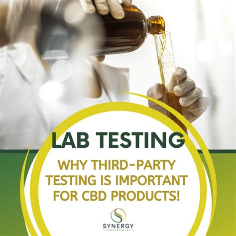 The Importance Of Cbd Lab Testing Synergy Botanicals