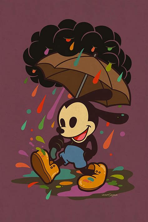 Vintage Style Disney Illustrations By Dave Quiggle Inspiration Grid