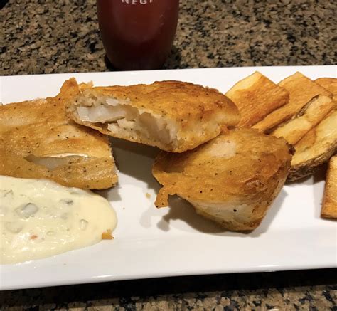 [Homemade] Beer battered cod and chips. | Food, Homemade beer batter