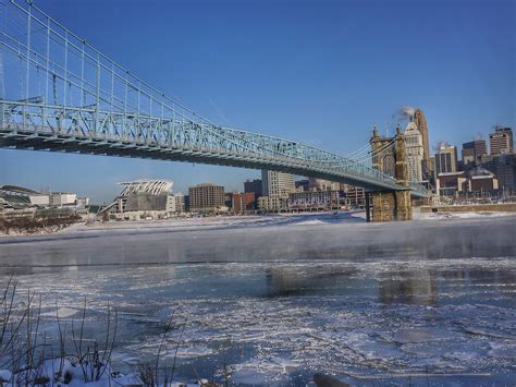 Frozen Ohio River 5chw4r7z Flickr