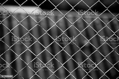 Iron Chain Fence Background Stock Photo Download Image Now