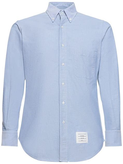 Thom Browne Classic Oxford Button Down Shirt Thom Browne