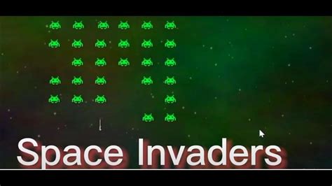 I Made A Simple Version Of Space Invaders Using Pygame Youtube