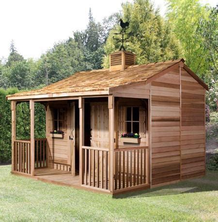 Whether you choose to use your storage shed for storing gardening. Ranchouse Backyard Sheds, Prefab Guest Cottage Kits for ...