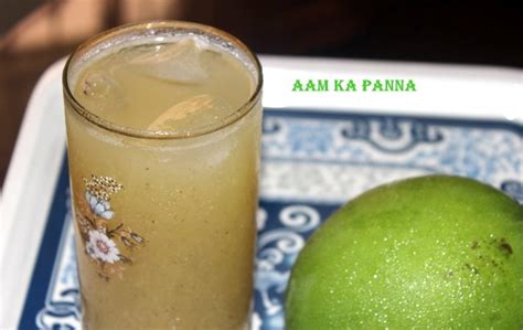Aam Ka Panna Or Raw Mango Panna Recipe Charus Cuisine