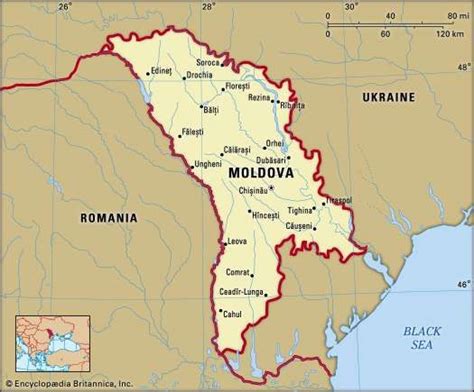 Moldova History Population Map Flag Capital And Facts