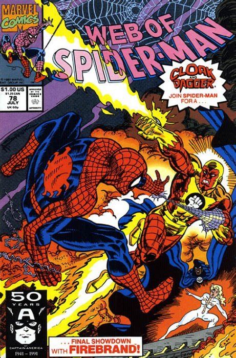 Web Of Spider Man 78 Marvel Comics