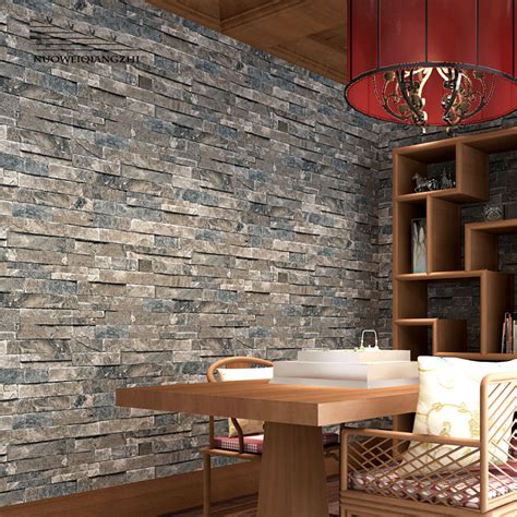 45 3d Faux Stone Wallpaper Wallpapersafari