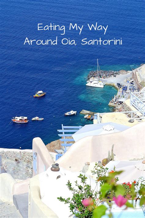 Authentic Greek Food Eating My Way Around Oia Santorini In Greece