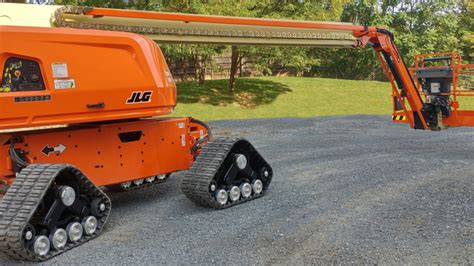 Quad Tracks Now Available For Jlg 600s And 660sj Boom Lifts