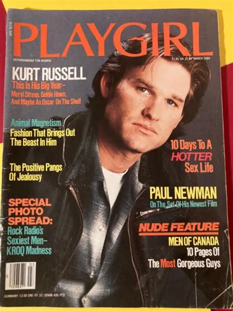 Playgirl Magazine March Guys Posing Nude Gay Interest Kurt