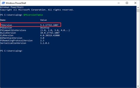 How To Check The Current Version Of Windows In Powershell Core Vrogue