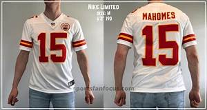 Do Nfl Nike Football Jerseys Fit Big Or Small Sizing Guide W Photos