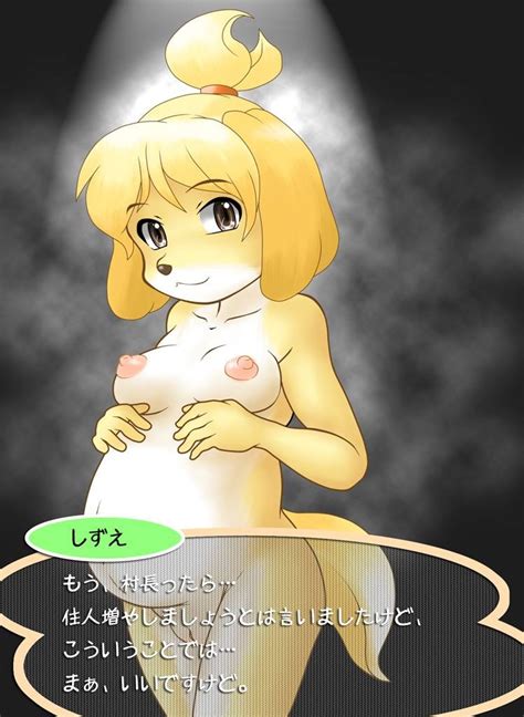 Rule 34 Animal Crossing Anthro Canine Female Isabelle