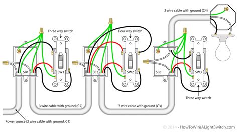 Four Way Switch How To Wire A Light Switch
