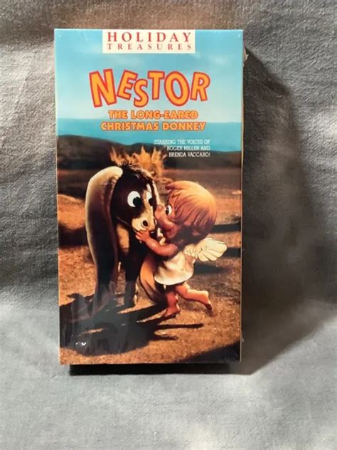 Nestor The Long Eared Christmas Donkey Vhs 1990 Brand New Sealed 7