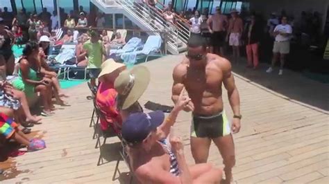 Worlds Sexiest Man Contest On Jewel Of The Seas Youtube