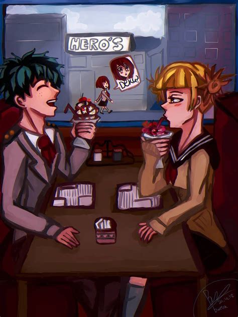 Toga X Izuku 9 ~surprise At The Ice Cream Shop By Mellxarts Toga My