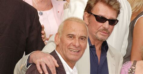 Michel Fugain Et Johnny Hallyday En Paris Mariage De Mimie