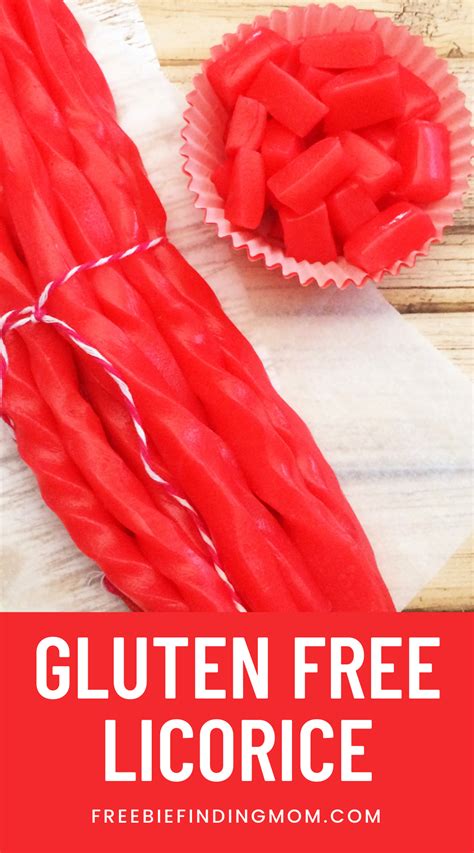 Gluten Free Licorice Candy Freebie Finding Mom Recipe Gluten Free