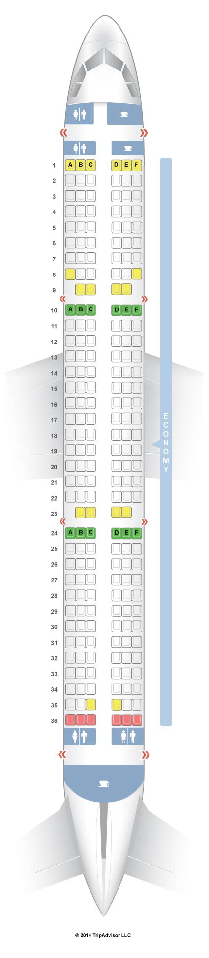 Seatguru Seat Map Us Airways Airbus A Images And Photos Finder