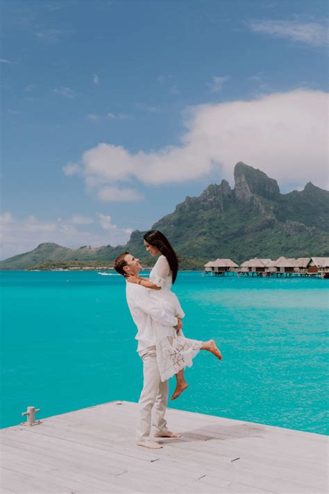 Sasha And James Morning Couple Photoshoot At The Four Seasons Bora Bora Four Seasons Bora Bora
