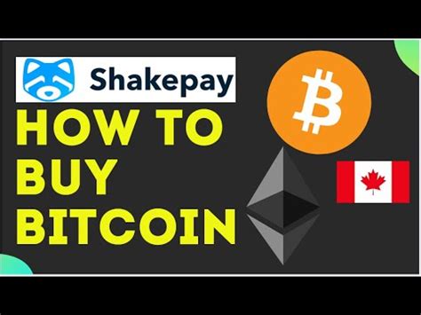 Binance is one of the most popular crypto exchanges in the world and is an excellent option for both advanced and newbie canadian crypto investors. How To Buy Bitcoin In Canada | ShakePay Tutorial for ...