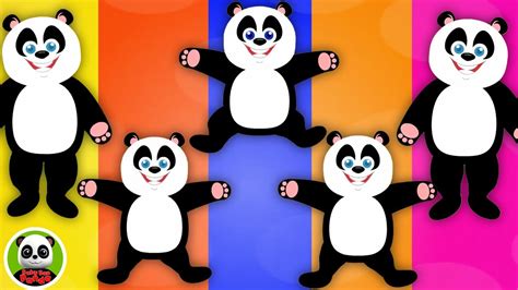 Sing Along Five Little Pandas Jumping On The Bed More Nursery Rhymes