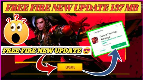 Your gmail must be 1month old 2. FREE FIRE NEW 137MB UPDATE ON PLAY STORE | FREE FIRE NEW ...