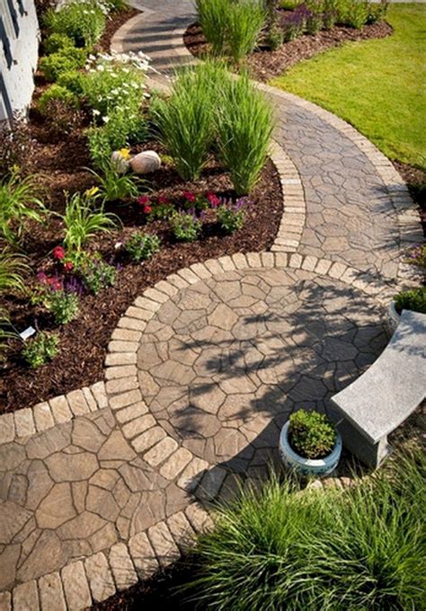 80 Gorgeous Front Yard Pathway Landscaping Ideas Page 14 Of 80
