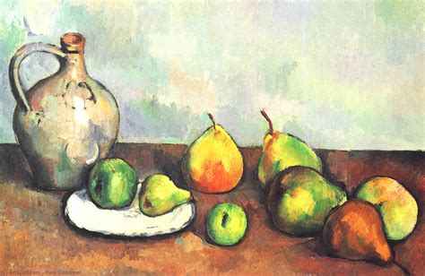 Natura Morta Brocca E Le Frutta 1894 Di Paul Cezanne 1839 1906