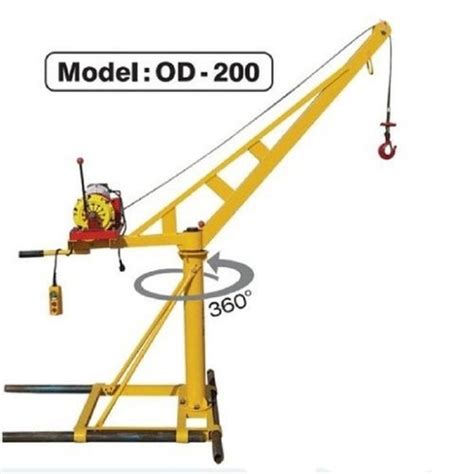 Electric Mini Tower Crane Application Construction At Best Price In