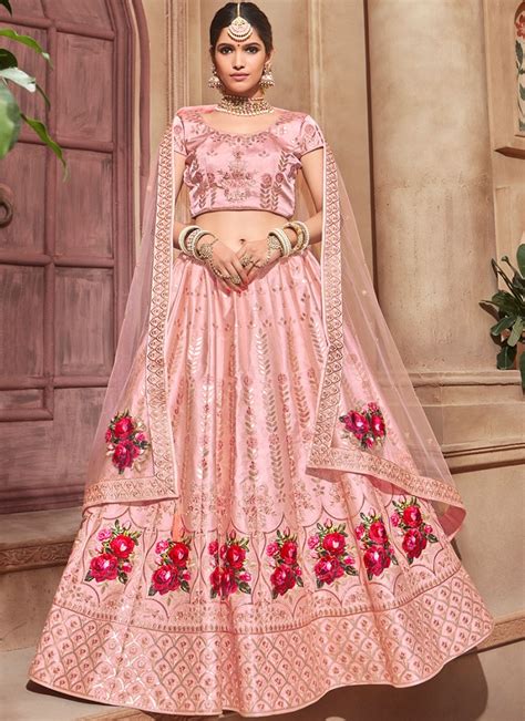 All The Latest And Bestest Bridal Pink Lehengas You Want To Wear All Pink Bridal Lehenga