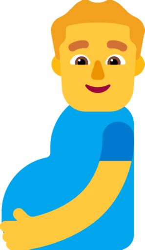 Pregnant Man Default Emoji Download For Free Iconduck