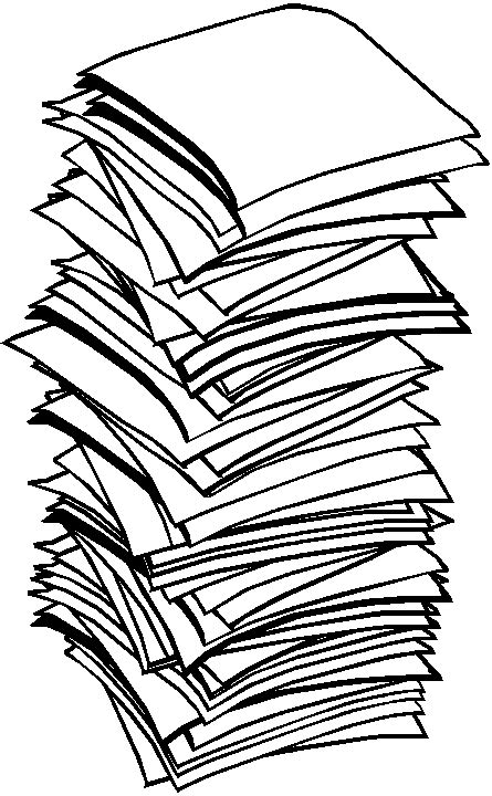 Stack Of Paper Clipart Free Download On Clipartmag