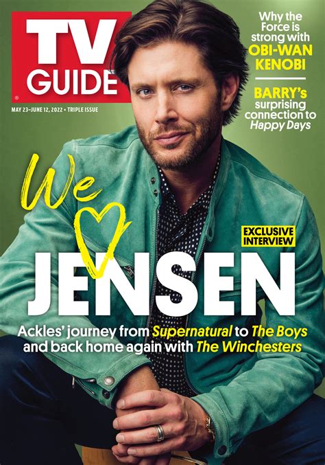 Jensen Ackles The Official Site Of Tv Guide Magazine