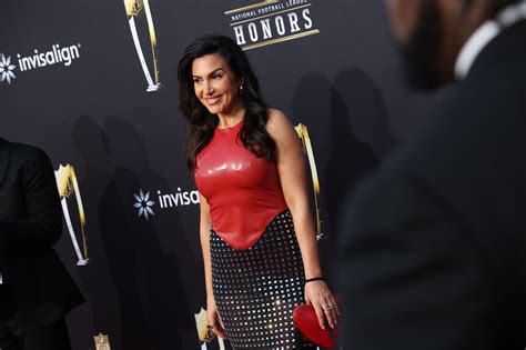 Molly Qerim wows in figure-hugging red outfit at NFL Honor Awards as
