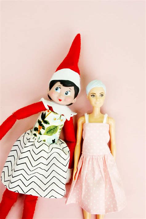Elf On The Shelf Dress Pattern