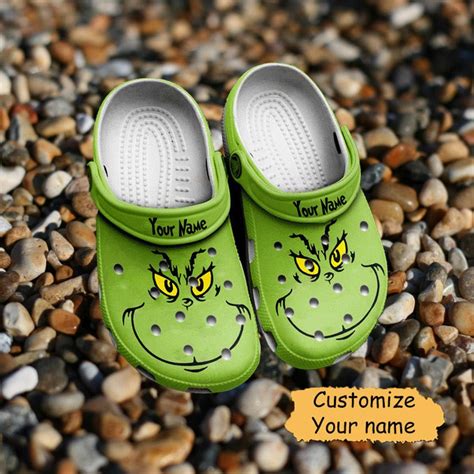 The Grinch Summer Clogs Perfect Christmas Gift Sandal Design Crocs