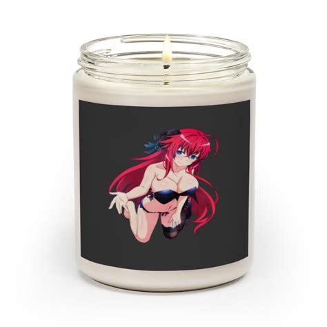 Rias Gremory Lewd Oppai High School Dxd Anime Scented Candles Sold By Lawsondrichard Sku