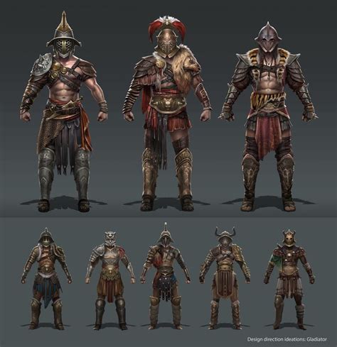 Artstation Gladiator Concept Jonathan Lee Gladiator Characters
