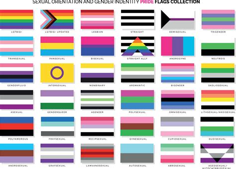 Sexual Orientation And Gender Identity Flags 7657349 Vector Art At Vecteezy