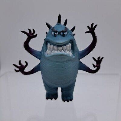 2001 DISNEY MONSTERS INC THADDEUS BILE PVC 2 5 Mini Figure Hasbro 14