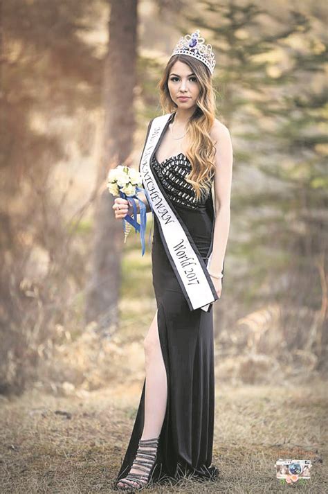 Pa Resident Wins Miss Saskatchewan World Pageant Prince Albert