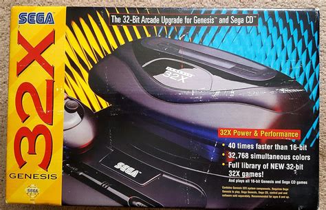 Sega Genesis 32x Console Unknown Video Games