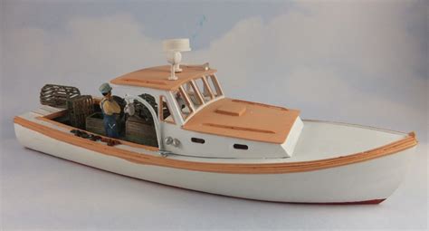 Wooden Lobster Boat Model Kits 30
