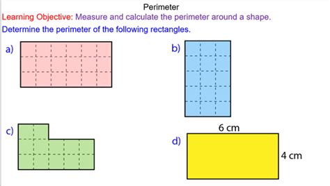 Perimeter Of Shapes Mr